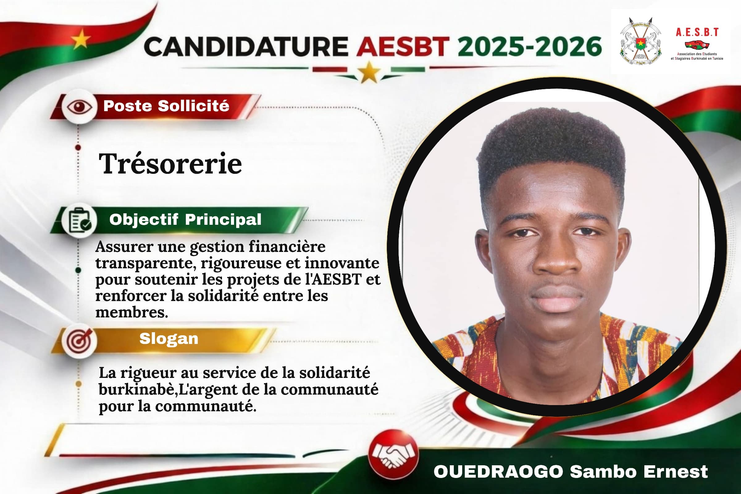 OUEDRAOGO Sambo Ernest